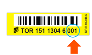 barcode sticker instructions
