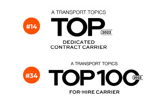One of the top for-hire carrier and dedicated contract carrier